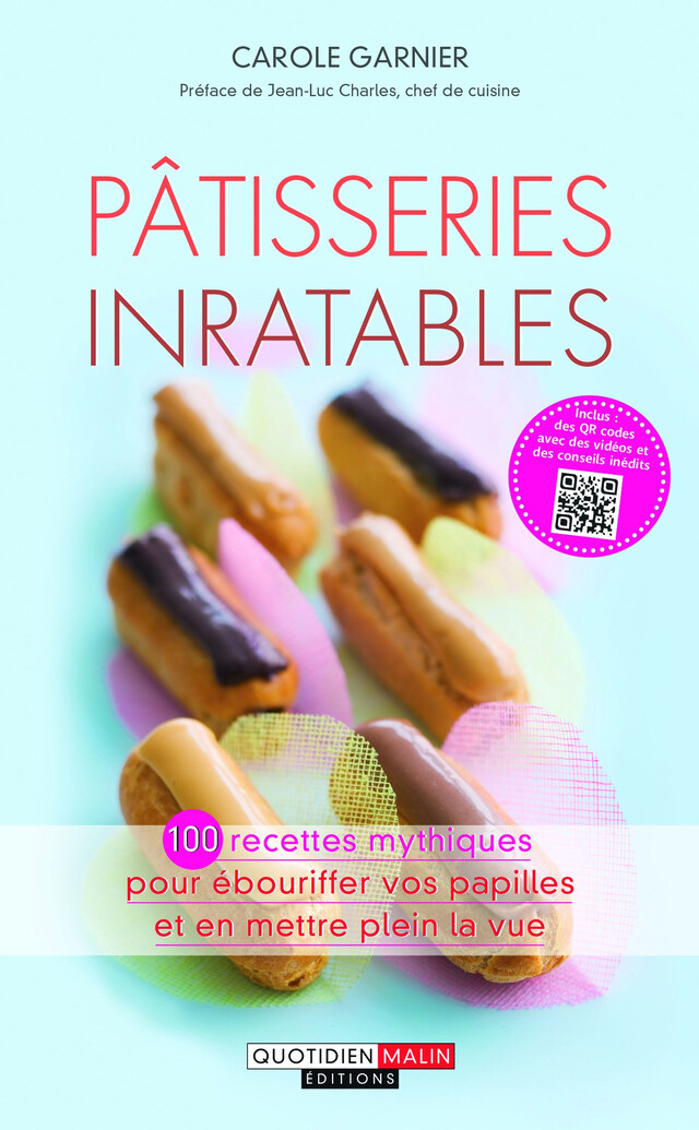 Pâtisseries inratables - Carole Garnier - Éditions Leduc