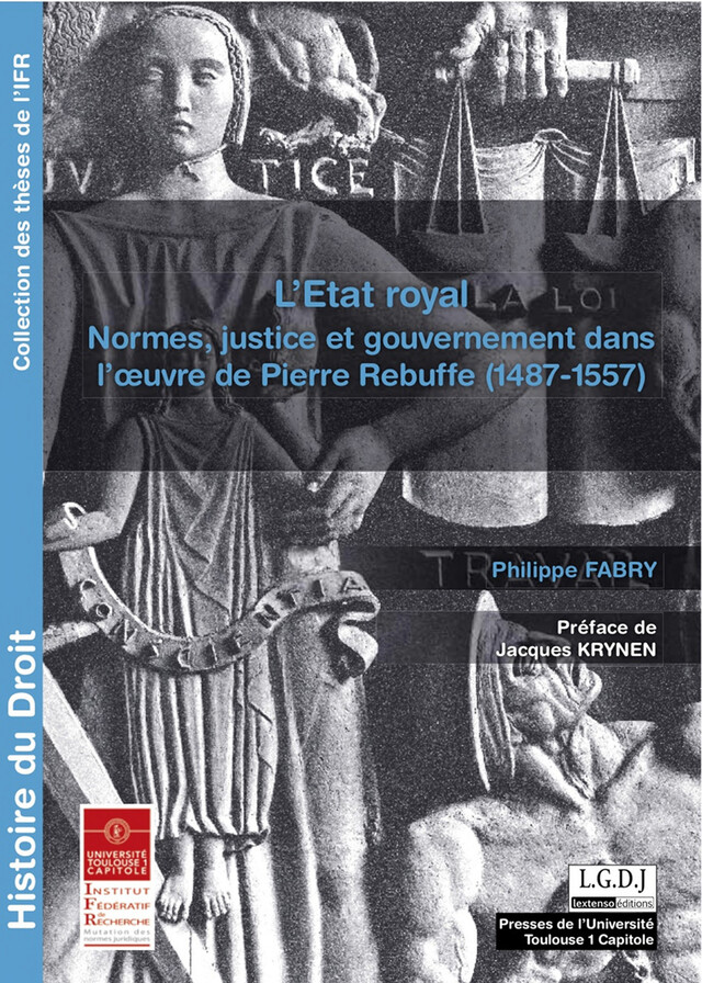 L'État royal - Philippe Fabry - Presses de l’Université Toulouse 1 Capitole