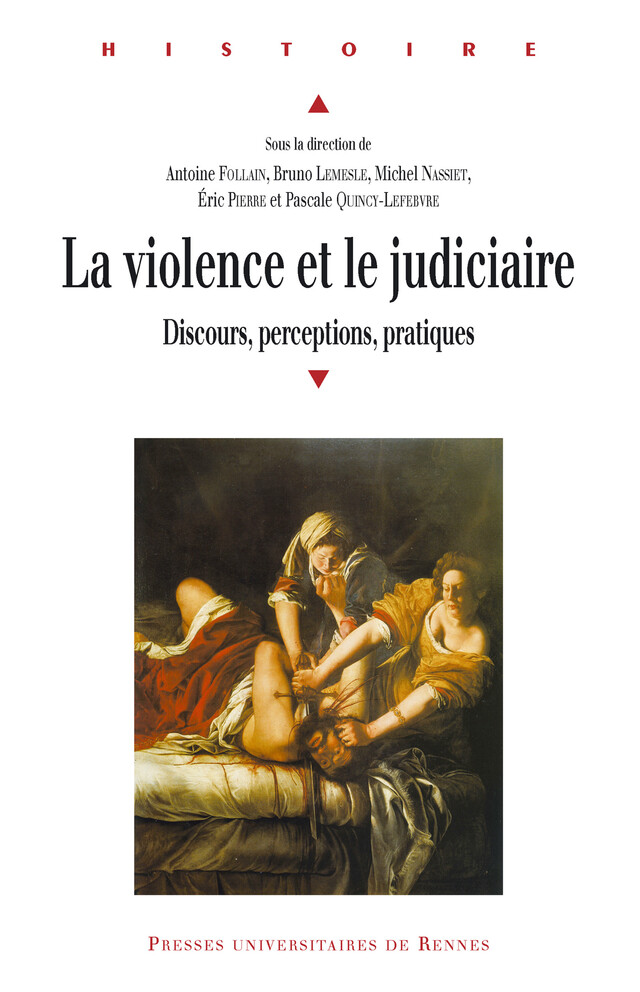 La violence et le judiciaire -  - Presses universitaires de Rennes