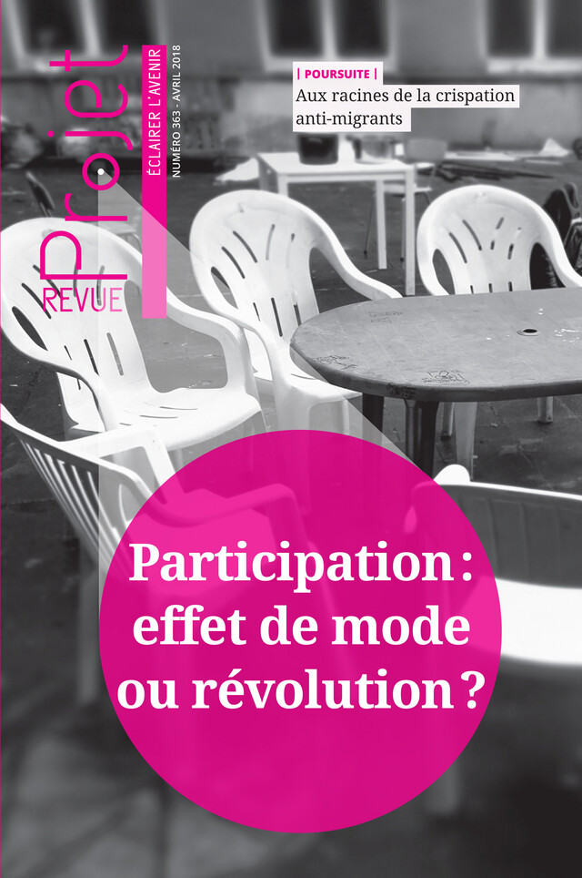 Revue Projet - Participation : effet de mode ou révolution ? - Collectif Collectif - Centre de recherche et d'action sociales