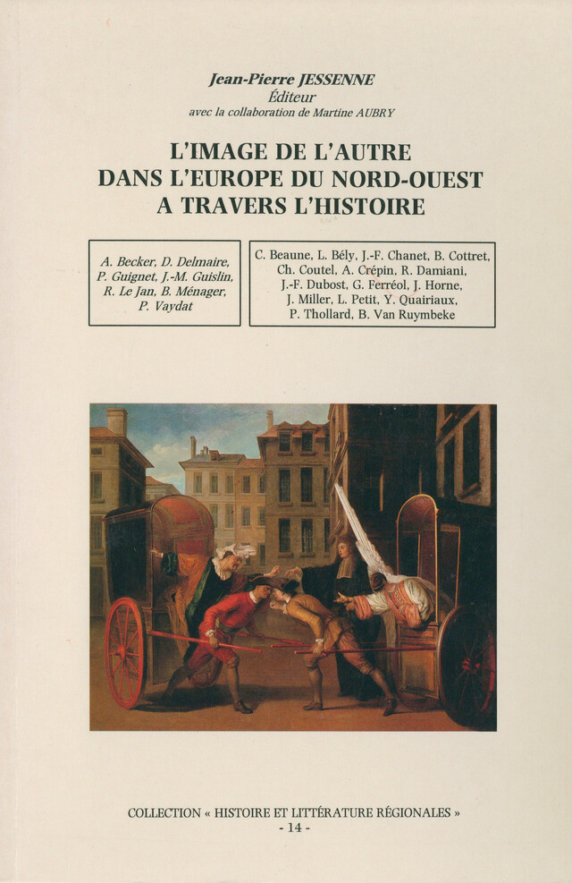 L'image de l'autre dans l'Europe du Nord-Ouest à travers l'histoire -  - Publications de l’Institut de recherches historiques du Septentrion