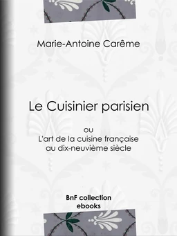 Le Cuisinier parisien