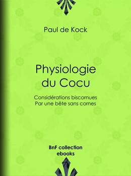 Physiologie du Cocu