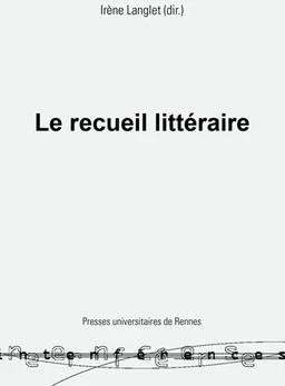 Le recueil littéraire