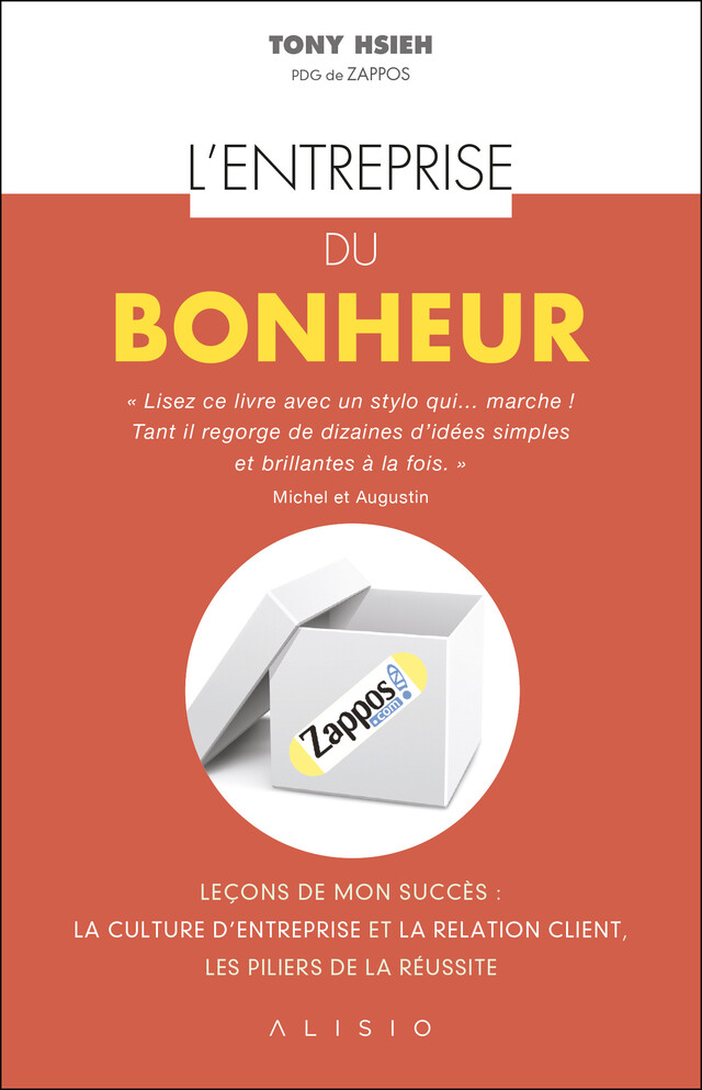 L'entreprise du bonheur - Tony Hsieh - Éditions Leduc