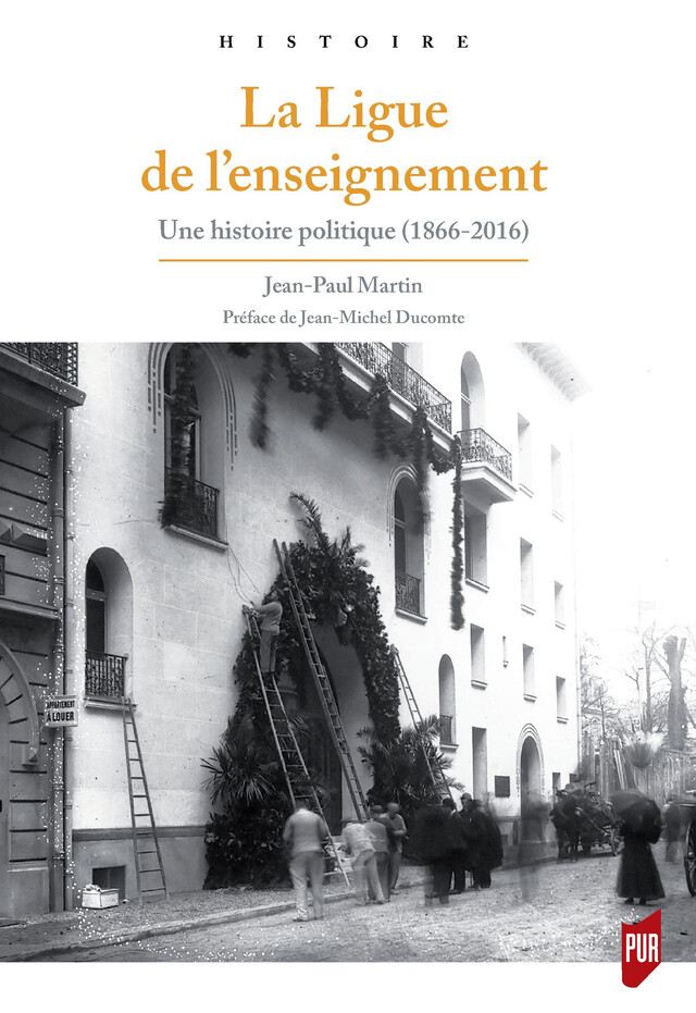 La Ligue de l'enseignement - Jean-Paul Martin - Presses universitaires de Rennes