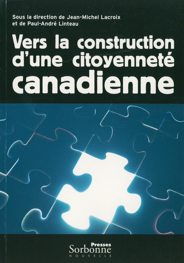 Vers la construction d’une citoyenneté canadienne -  - Presses Sorbonne Nouvelle via OpenEdition
