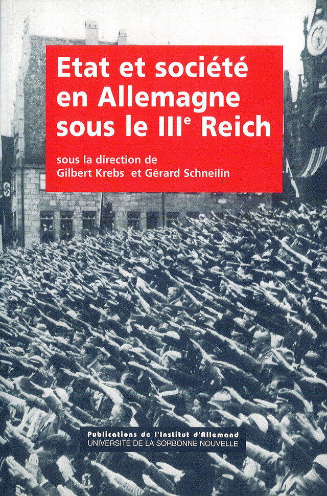 État et société sous le IIIe Reich -  - Presses Sorbonne Nouvelle via OpenEdition