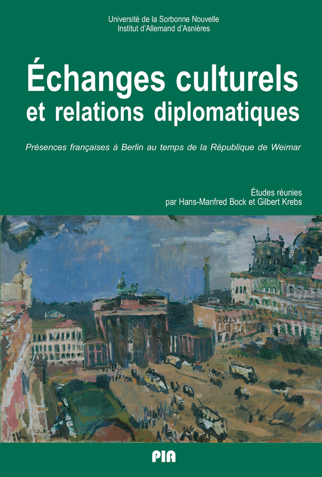 Échanges culturels et relations diplomatiques -  - Presses Sorbonne Nouvelle via OpenEdition