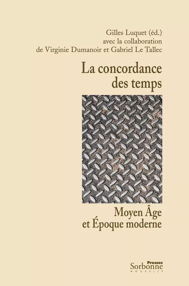 La concordance des temps -  - Presses Sorbonne Nouvelle via OpenEdition