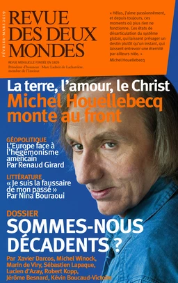 Revue des Deux Mondes février mars 2019