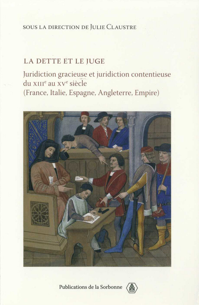 La dette et le juge -  - Éditions de la Sorbonne