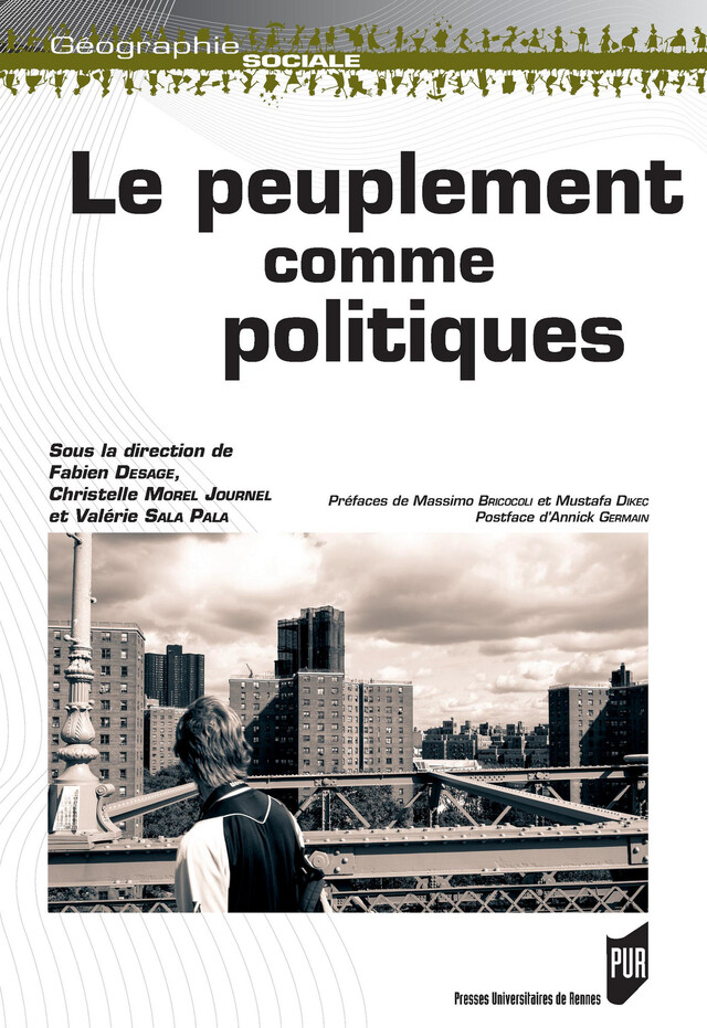 Le peuplement comme politiques -  - Presses universitaires de Rennes