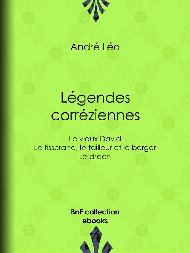 Légendes corréziennes - André Léo - BnF collection ebooks