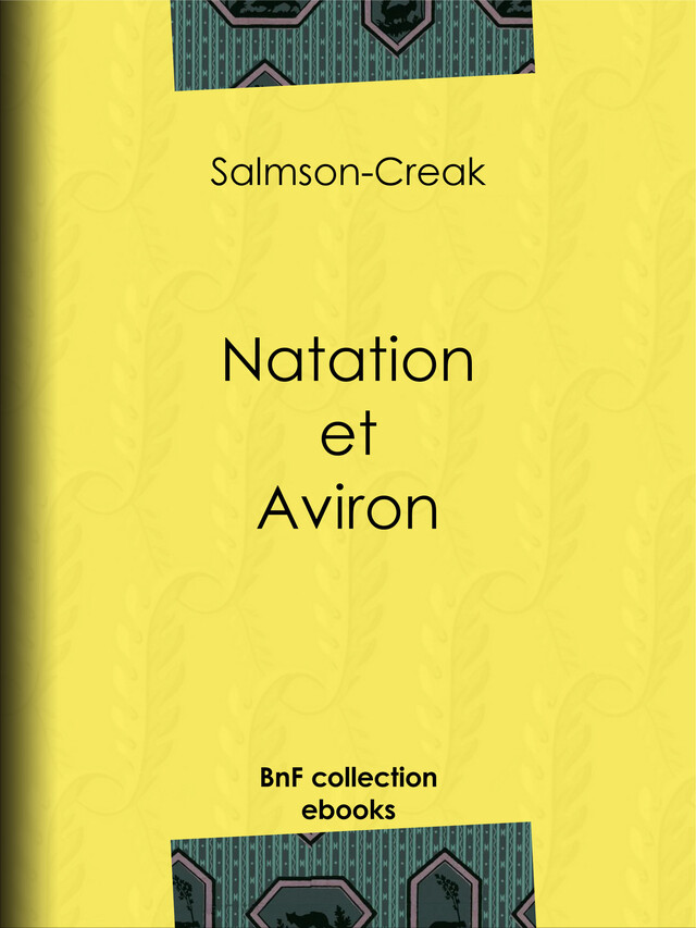 Natation et Aviron -  Salmson-Creak - BnF collection ebooks