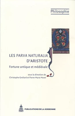 Les Parva naturalia d’Aristote