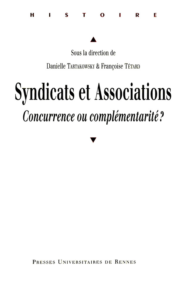 Syndicats et associations -  - Presses universitaires de Rennes