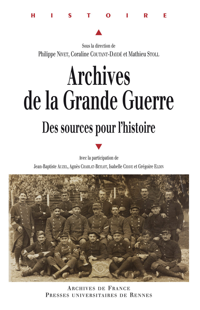 Archives de la Grande Guerre -  - Presses universitaires de Rennes