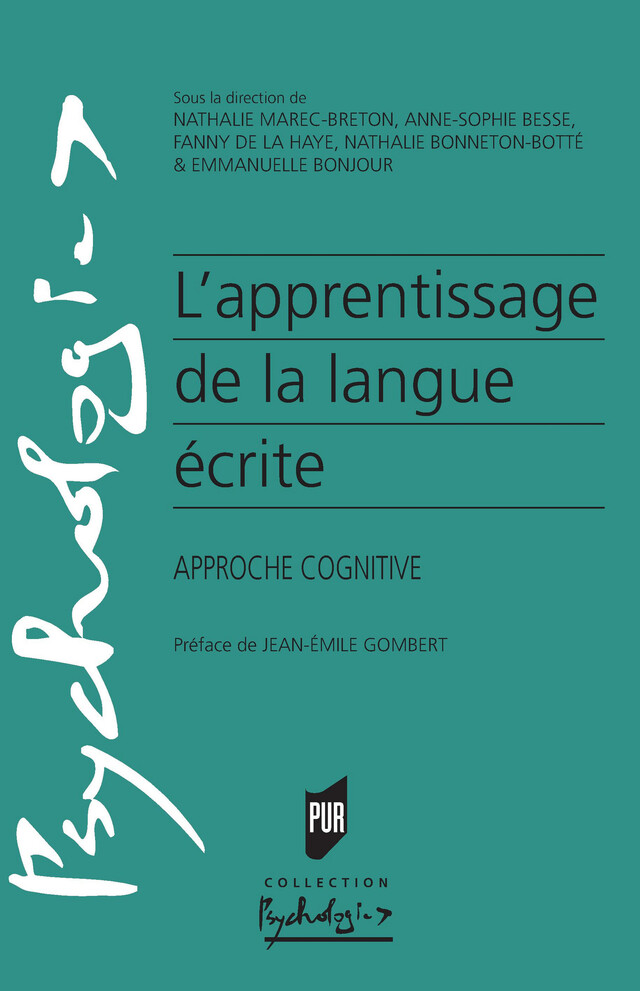 L’apprentissage de la langue écrite -  - Presses universitaires de Rennes