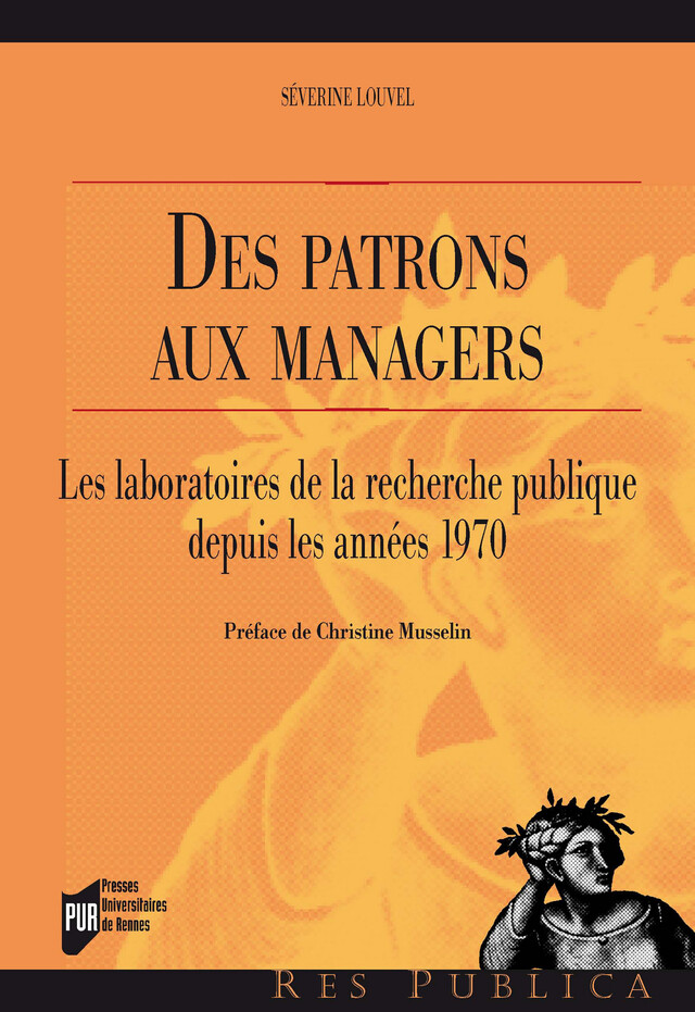Des patrons aux managers - Séverine Louvel - Presses universitaires de Rennes