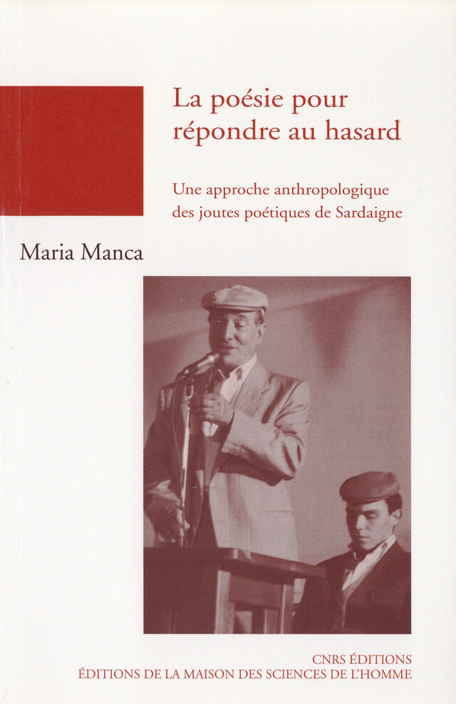 La poésie pour répondre au hasard - Maria Manca - Éditions de la Maison des sciences de l’homme