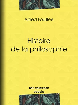 Histoire de la philosophie