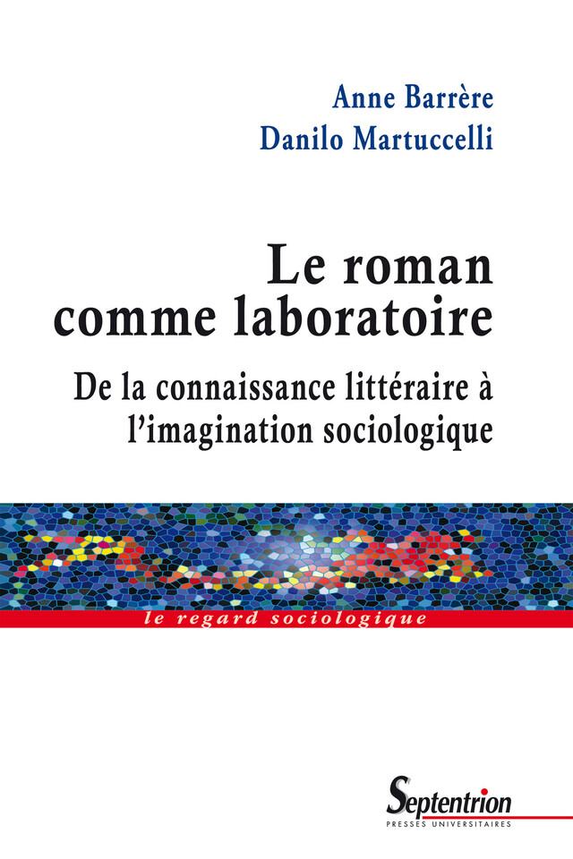 Le roman comme laboratoire - Anne Barrère, Danilo Martuccelli - Presses Universitaires du Septentrion