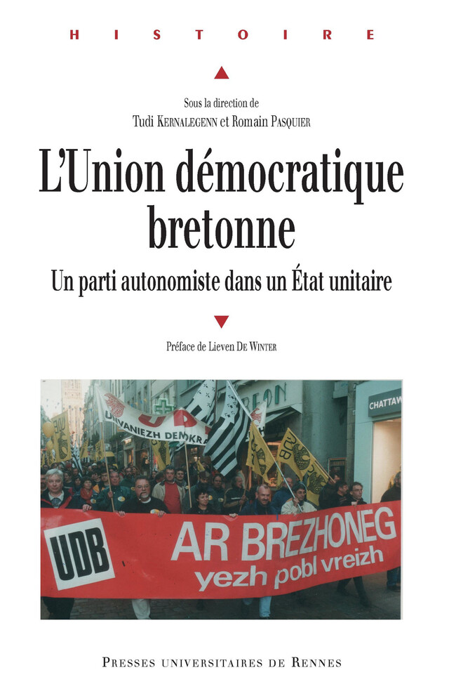L’Union démocratique bretonne -  - Presses universitaires de Rennes