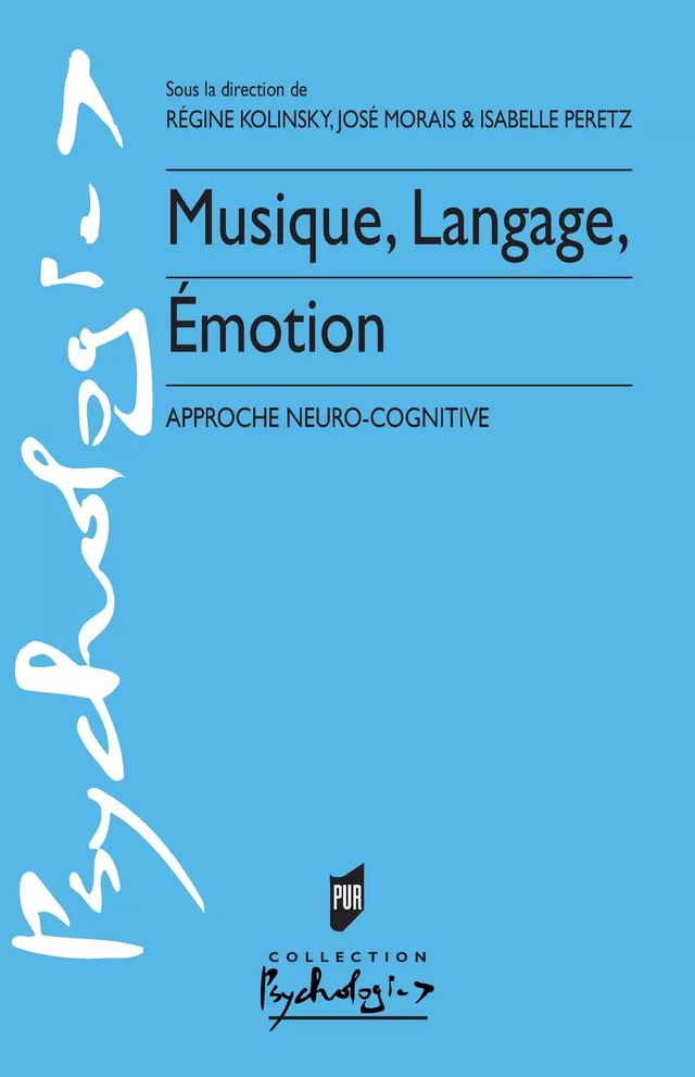 Musique, langage, émotion -  - Presses universitaires de Rennes