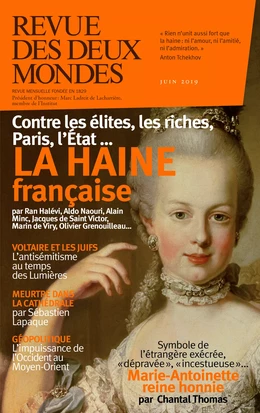 Revue des Deux Mondes juin 2019