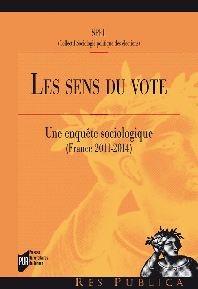 Les sens du vote -  - Presses universitaires de Rennes