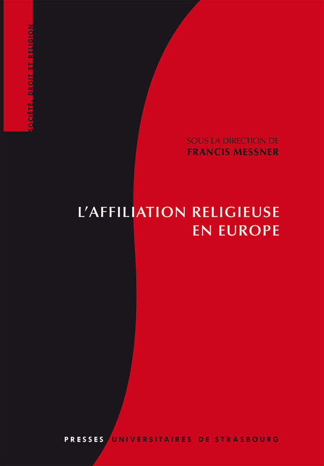 L’affiliation religieuse en Europe -  - Presses universitaires de Strasbourg