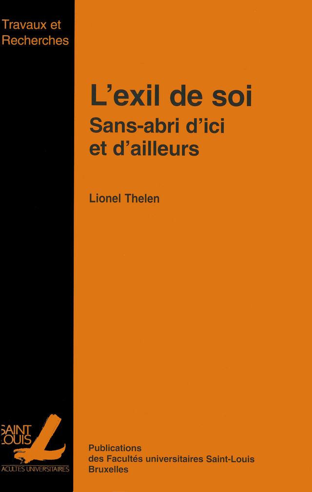 L’exil de soi - Lionel Thelen - Presses de l’Université Saint-Louis