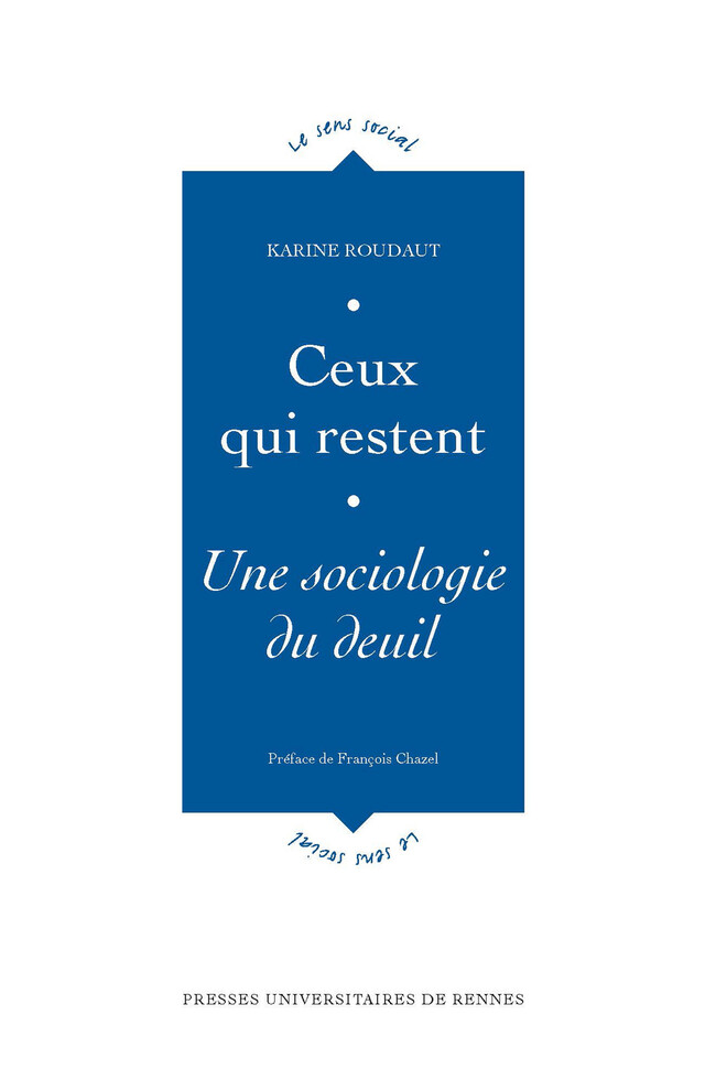 Ceux qui restent - Karine Roudaut - Presses universitaires de Rennes
