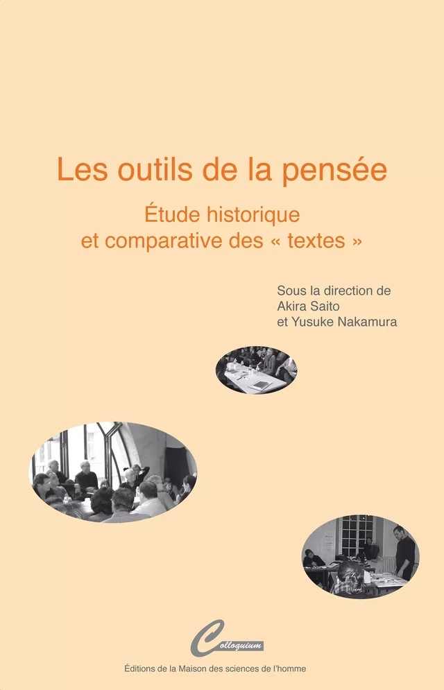 Les outils de la pensée -  - Éditions de la Maison des sciences de l’homme