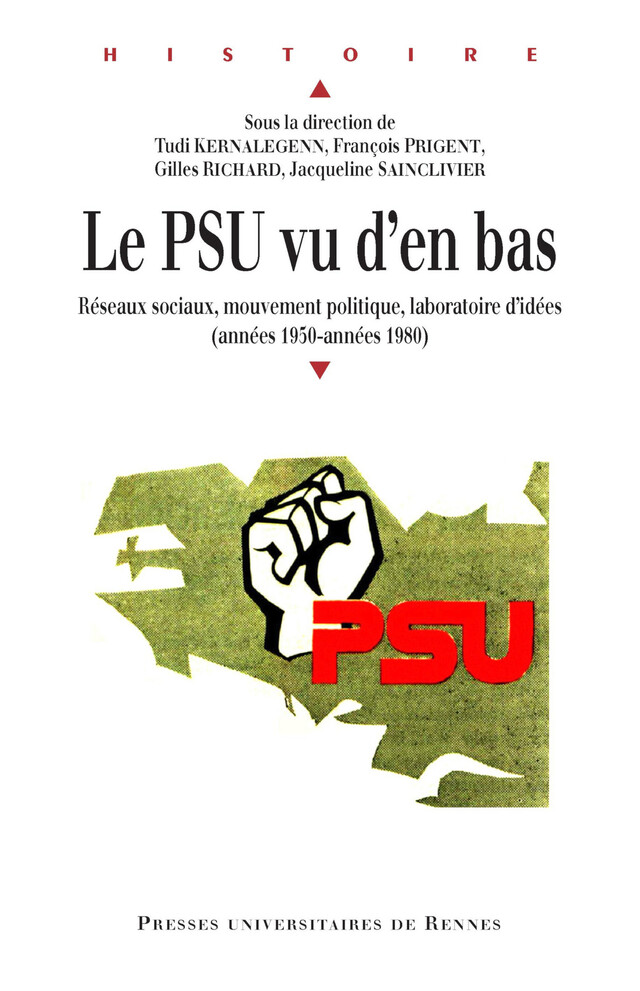Le PSU vu d’en bas -  - Presses universitaires de Rennes
