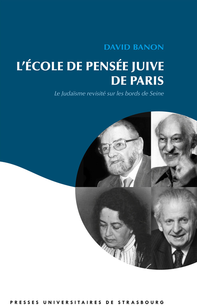 L’École de pensée juive de Paris - David Banon - Presses universitaires de Strasbourg