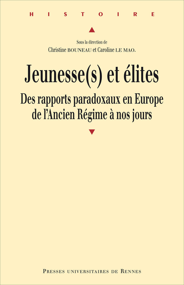 Jeunesse(s) et élites -  - Presses universitaires de Rennes