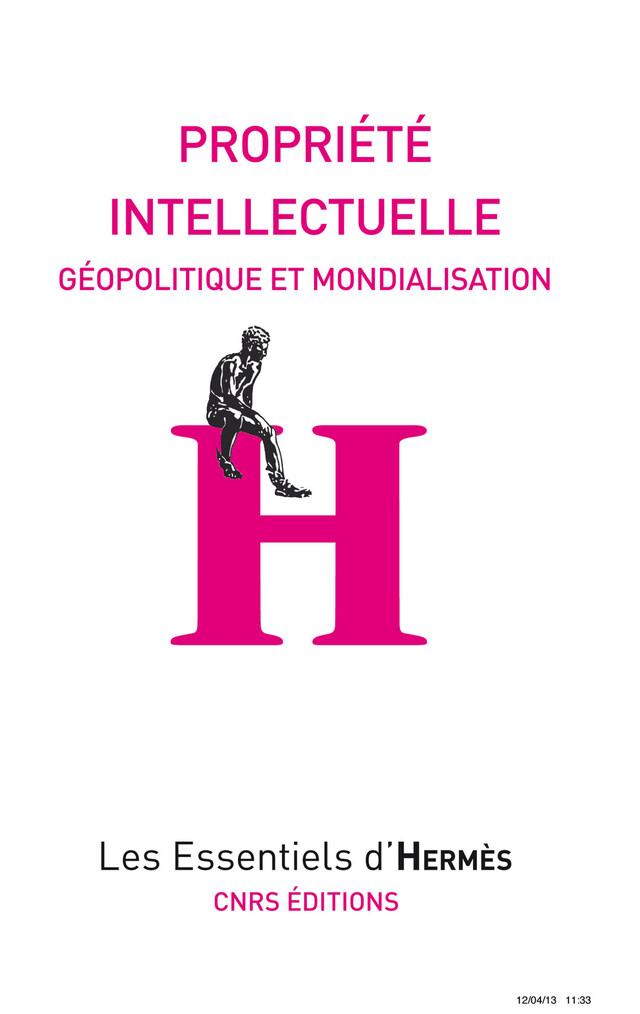 Propriété intellectuelle -  - CNRS Éditions via OpenEdition