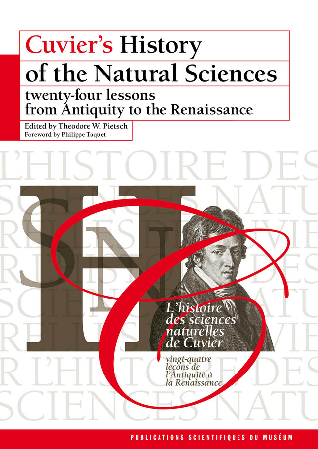 Cuvier’s History of the Natural Sciences - Georges Cuvier - Publications scientifiques du Muséum