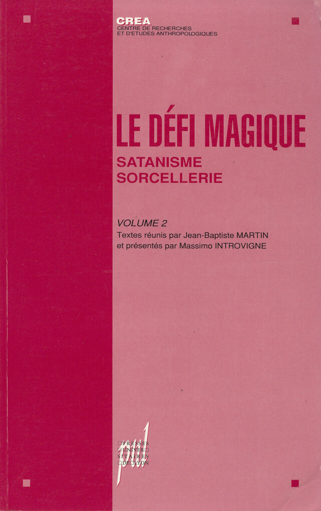 Le Défi magique, volume 2 -  - Presses universitaires de Lyon
