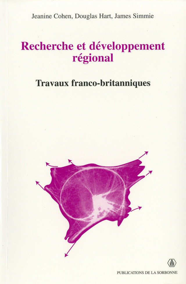 Recherche et développement régional -  - Éditions de la Sorbonne