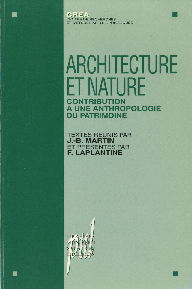 Architecture et nature -  - Presses universitaires de Lyon