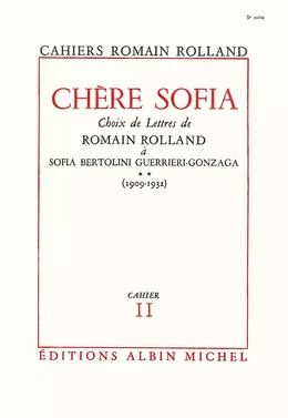 Chère Sofia - tome 2