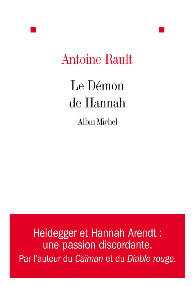 Le Démon de Hannah - Antoine Rault - Albin Michel