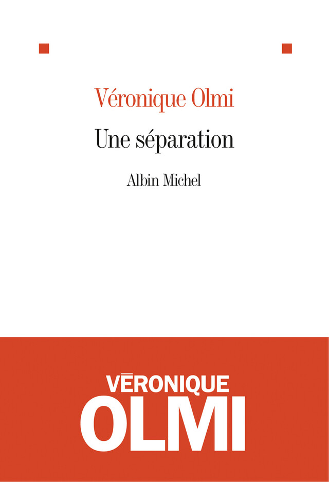 Une séparation - Véronique Olmi - Albin Michel