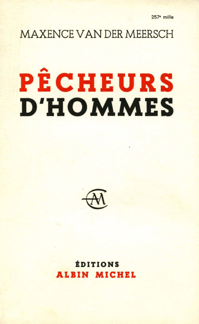 Pêcheurs d'hommes - Maxence Van Der Meersch - Albin Michel