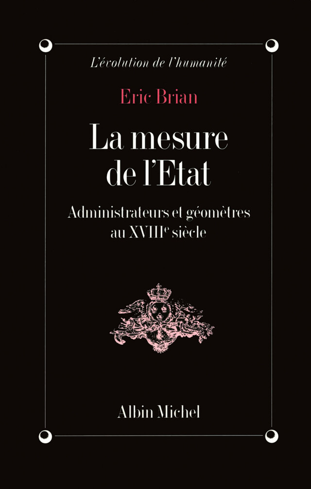 La Mesure de l'État - Eric BRIAN - Albin Michel