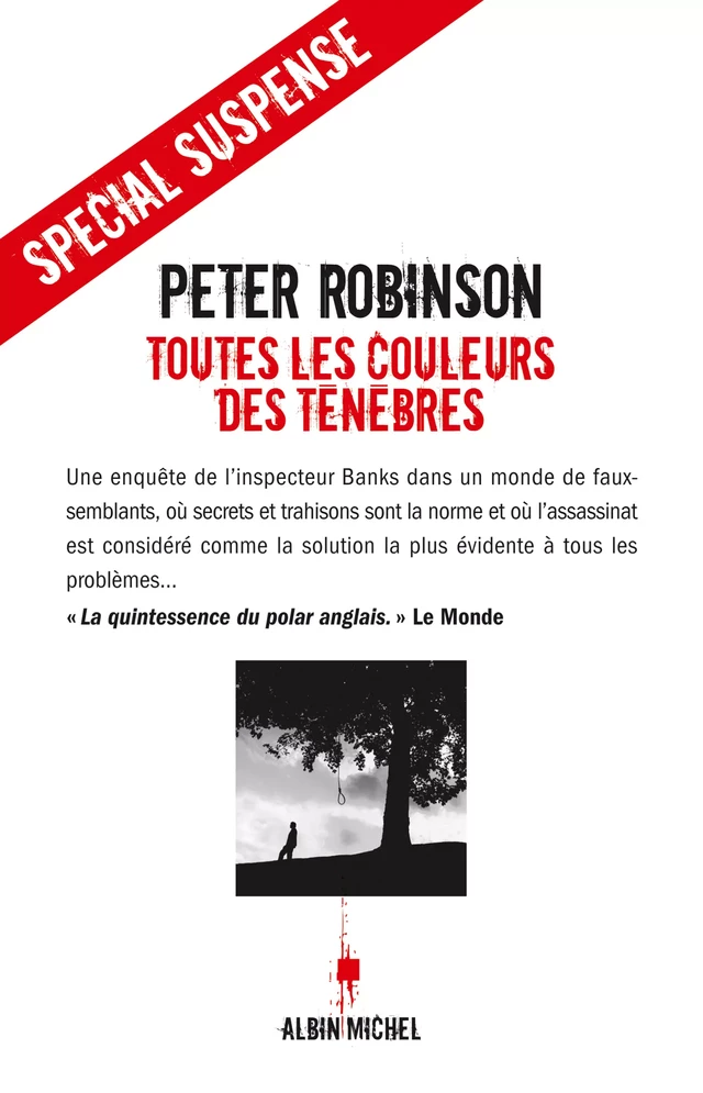 Toutes les couleurs des ténèbres - Peter Robinson - Albin Michel