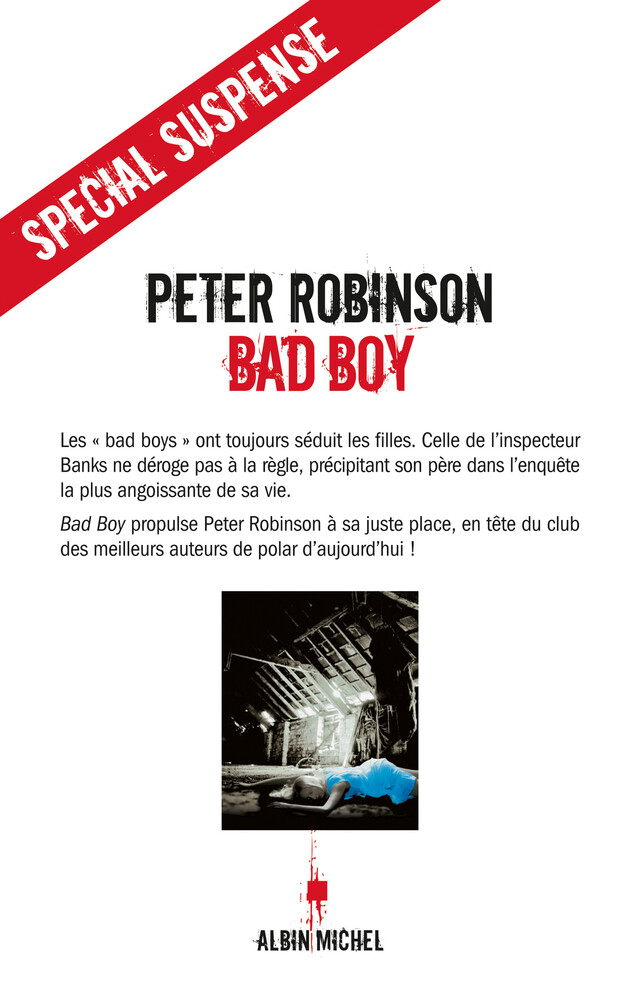 Bad boy - Peter Robinson - Albin Michel